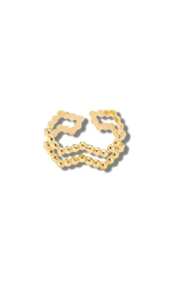 Smykkeli Copenhagen Ring - Bari - Gold Colour