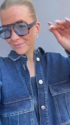 Smykkeli Copenhagen Ring - Big Heart - Gold Colour