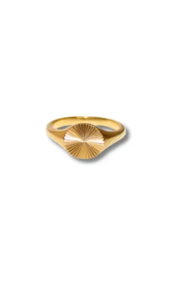 Smykkeli Copenhagen Ring - Brooklyn - Gold Colour