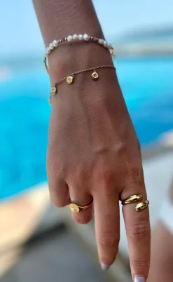 Smykkeli Copenhagen Ring - Brooklyn - Gold Colour