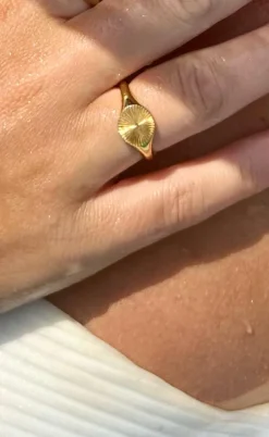 Smykkeli Copenhagen Ring - Brooklyn - Gold Colour