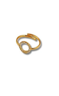 Smykkeli Copenhagen Ring - Dallas - Gold Colour