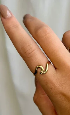 Smykkeli Copenhagen Ring - Dublin - Gold Colour