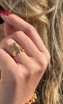 Smykkeli Copenhagen Ring - Emily Small - Gold Colour