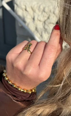 Smykkeli Copenhagen Ring - Emily Small - Gold Colour