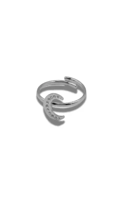 Smykkeli Copenhagen Ring - Havana Moon - Silver Colour