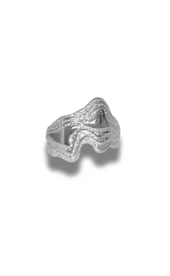 Smykkeli Copenhagen Ring - Line - Silver Colour