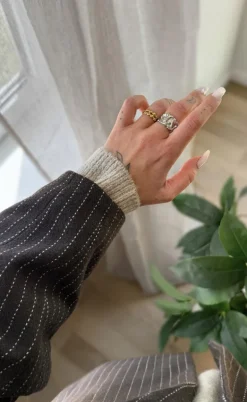 Smykkeli Copenhagen Ring - Mathilde - Silver Colour