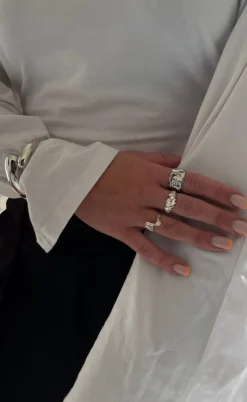 Smykkeli Copenhagen Ring - Mathilde - Silver Colour