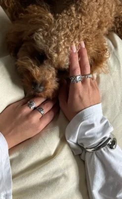 Smykkeli Copenhagen Ring - Mathilde - Silver Colour