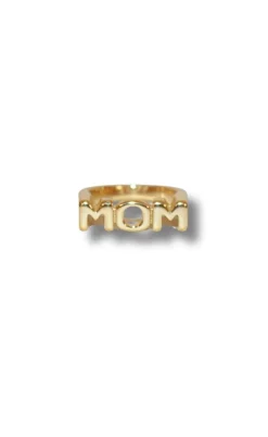 Smykkeli Copenhagen Ring - Mom - Golden