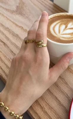 Smykkeli Copenhagen Ring - Nashville - Gold Colour