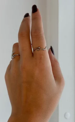 Smykkeli Copenhagen Ring - Stockholm - Silver Colour