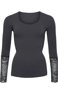 Tim & Simonsen Bluse - Mary - Antracite