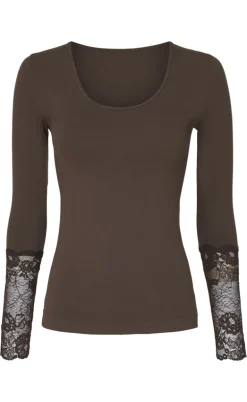 Tim & Simonsen Bluse - Mary - Caffe