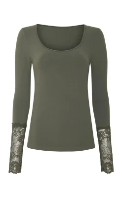 Tim & Simonsen Bluse - Mary - Olive