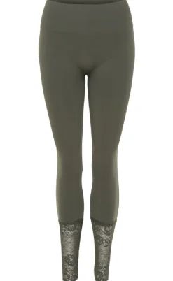 Tim & Simonsen Leggings - Martha Lace - Oliva