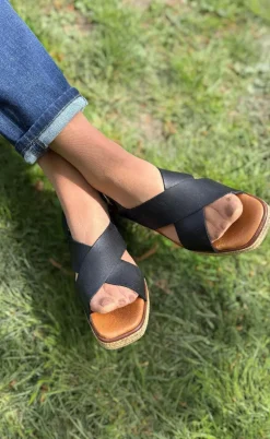 Tim & Simonsen Sandaler - Sussie - Negro