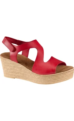Tim & Simonsen Sandaler - Katia Nature - Rojo