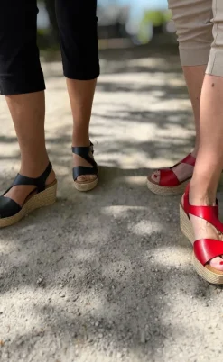 Tim & Simonsen Sandaler - Masha Nature - Rojo