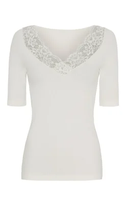 Tim & Simonsen Top - Belen SS - Ivory
