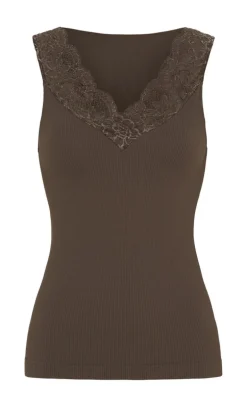 Tim & Simonsen Top - Belen V-Lace - Noce (vendbar)