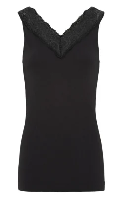 Tim & Simonsen Top - Miriam - Nero