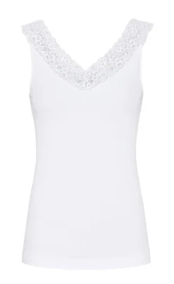 Tim & Simonsen Top - Miriam - White