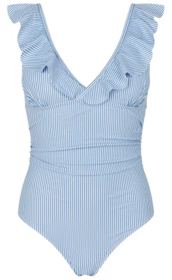 Unica Copenhagen Badedragt - Madina - Blue Stripes