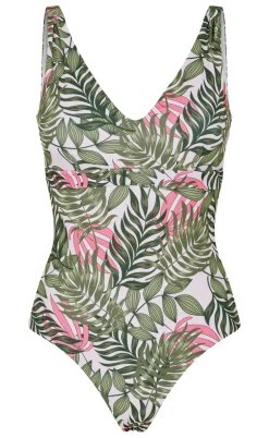 Unica Copenhagen Badedragt - Kathrin - Palm Print