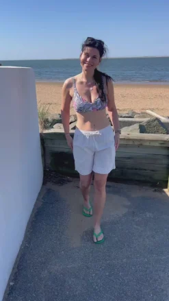 Unica Copenhagen Bikini Overdel / Top - Eda - Palm Print