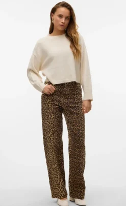 Vero Moda Bukser - Tessa - Silver Mink