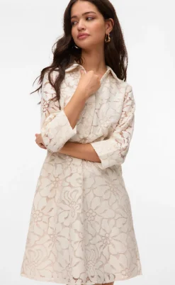 Vero Moda Kjole - Tedora - Birch Silver Mink