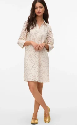 Vero Moda Kjole - Tedora - Birch Silver Mink