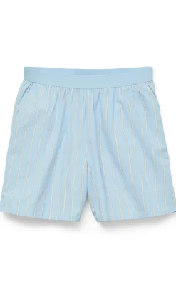 Vero Moda Shorts - Charlotte - Air Blue Cloud Dancer/Twill