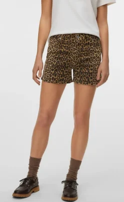 Vero Moda Shorts - Tess - Leopard