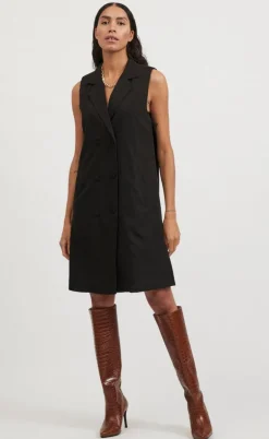 VILA Kjole - Balo - Black