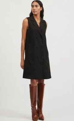 VILA Kjole - Balo - Black