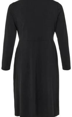 VILA Kjole - Nayeli Long Wrap - Black