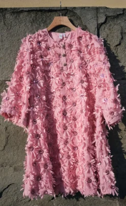 YAS Kjole - Abelone - Romance Rose