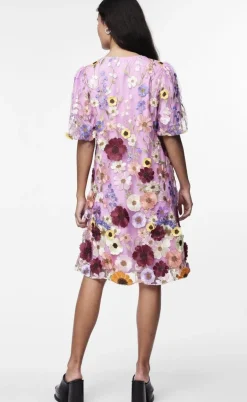 YAS Kjole - Flowering - Pink Lavender