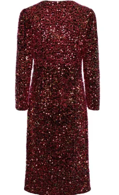 YAS Kjole - Pinko Midi - Black