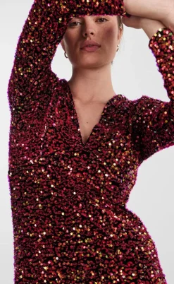 YAS Kjole - Pinko Midi - Black